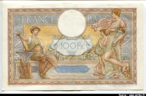 100 FRANCS LOM - Type 1906 "Grands Cartouches"