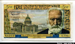 5 NF VICTOR HUGO - Type 1959