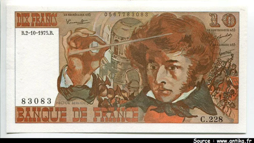 10 FRANCS BERLIOZ - Type 1972