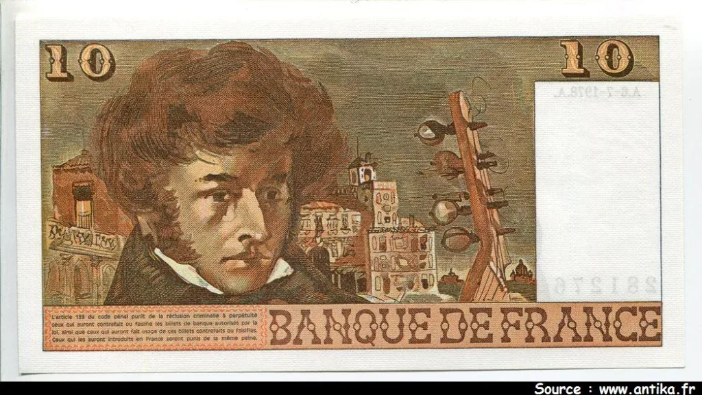 10 FRANCS BERLIOZ - Type 1972
