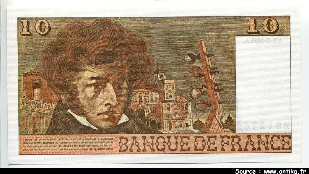 10 FRANCS BERLIOZ - Type 1972