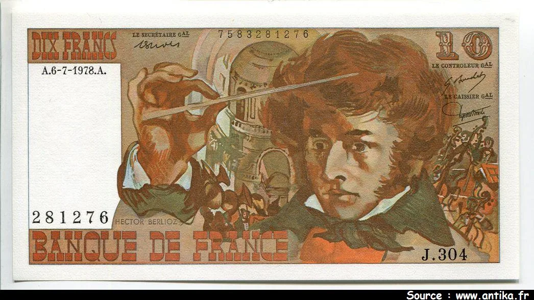 10 FRANCS BERLIOZ - Type 1972