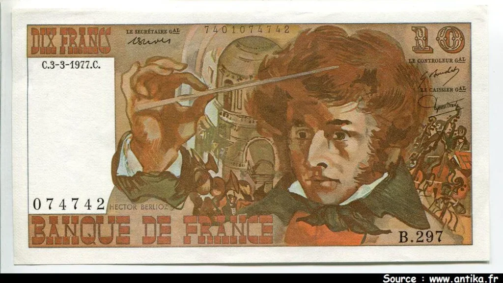 10 FRANCS BERLIOZ - Type 1972