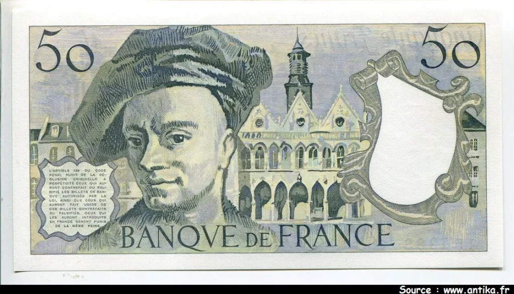 50 FRANCS QUENTIN - Type 1976