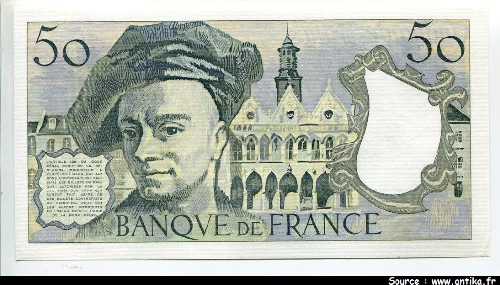 50 FRANCS QUENTIN - Type 1976