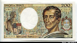 200 FRANCS MONTESQUIEU -Type 1981