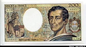 200 FRANCS MONTESQUIEU - Type 1981 modifié