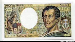 200 FRANCS MONTESQUIEU - Type 1981 modifié
