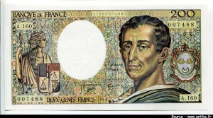 200 FRANCS MONTESQUIEU - Type 1981 modifié