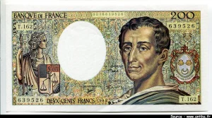 200 FRANCS MONTESQUIEU - Type 1981 modifié