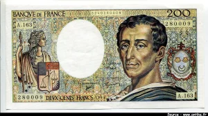 200 FRANCS MONTESQUIEU - Type 1981 modifié