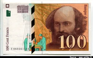 100 FRANCS CEZANNE -Type 1997