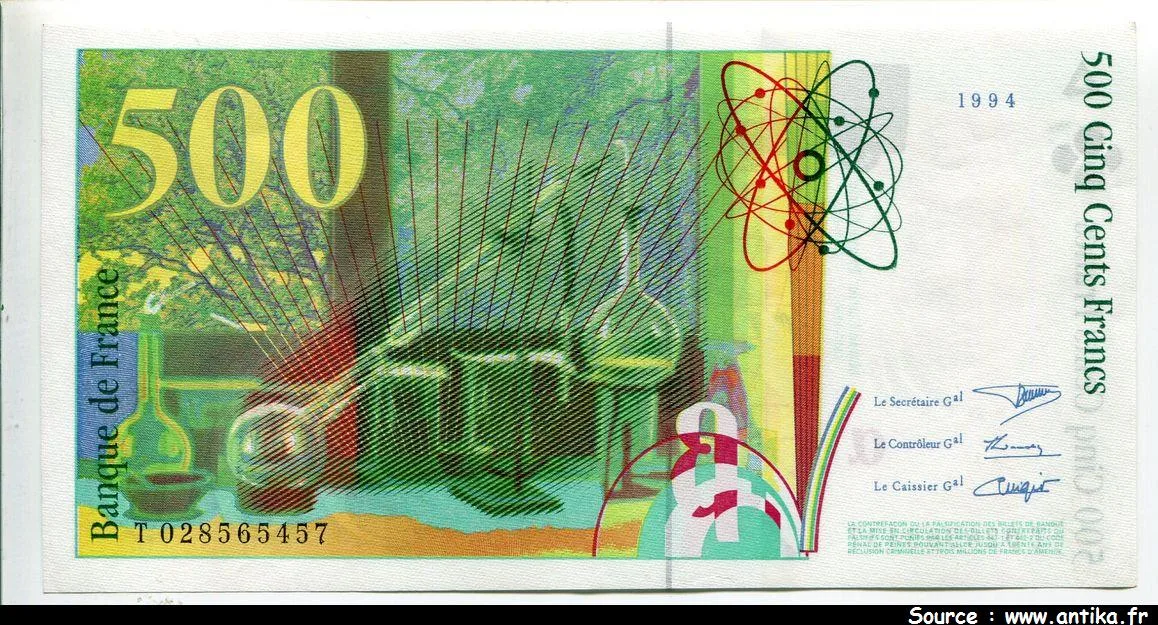 500 FRS P & M CURIE - Type 1993