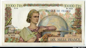 10 000 FRANCS GENIE Français- Type 1945