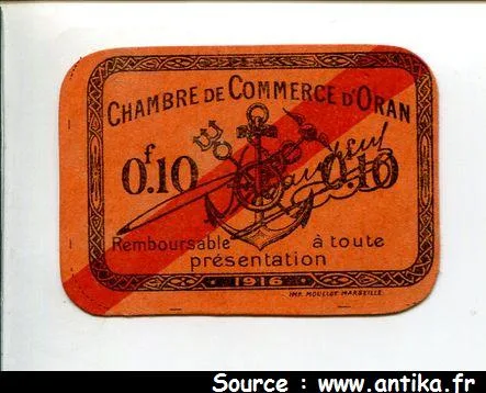 0fr10-010 Chambre Commerce ORAN