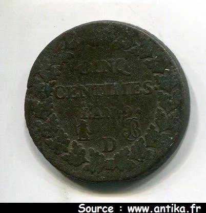 5 CENTIMES DUPRE