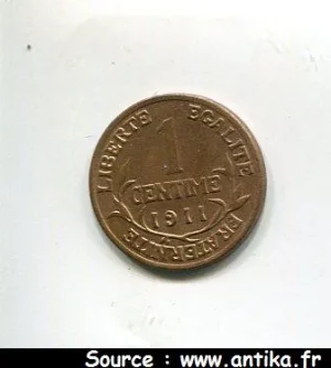 1 CENTIME DUPUIS