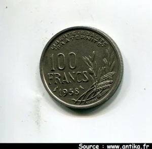 100 FRANCS COCHET "CHOUETTE"