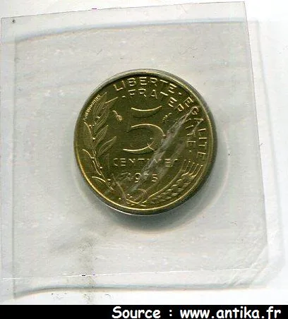 5 CENTIMES MARIANNE