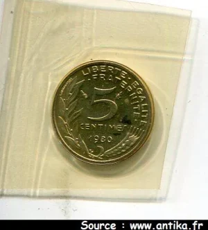 5 CENTIMES MARIANNE