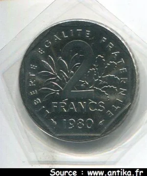 2 FRANCS SEMEUSE