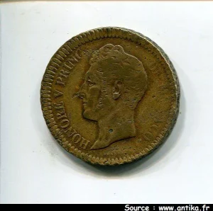 1 DECIME HONORE V 1819-1841