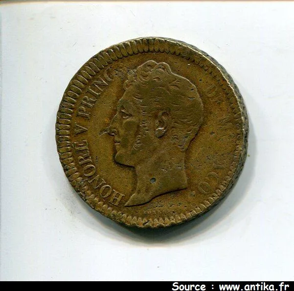 1 DECIME HONORE V 1819-1841