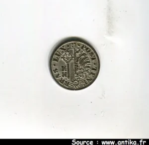 1 CENTIME Billon CANTON de GENEVE