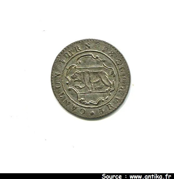 5 RAPPEN Billon CANTON de BERNE