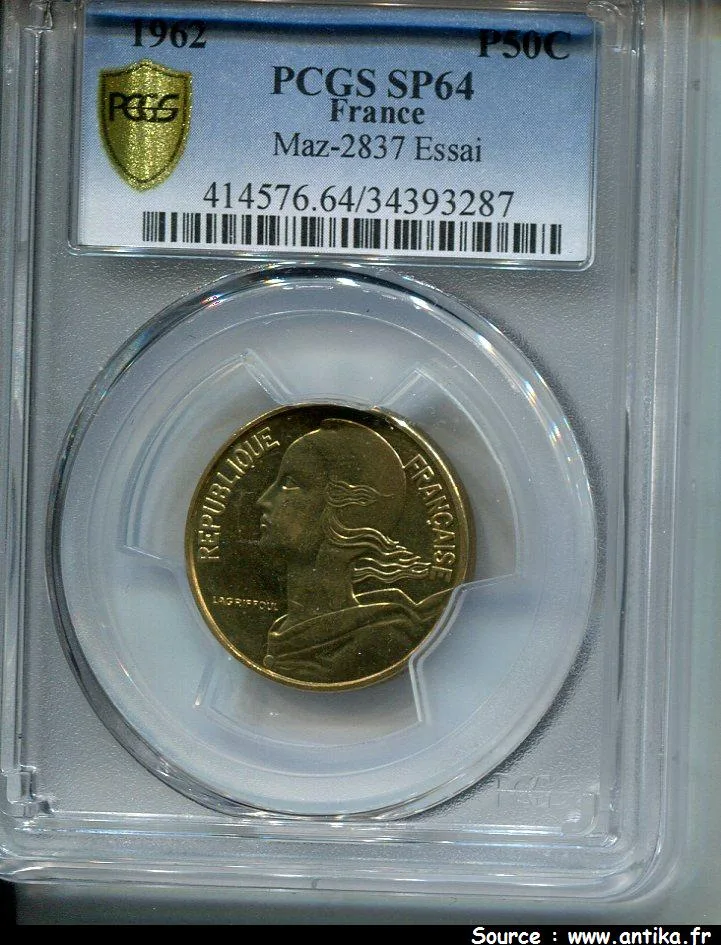 50 CENTIMES MARIANNE Cupro-Alu-Nickel