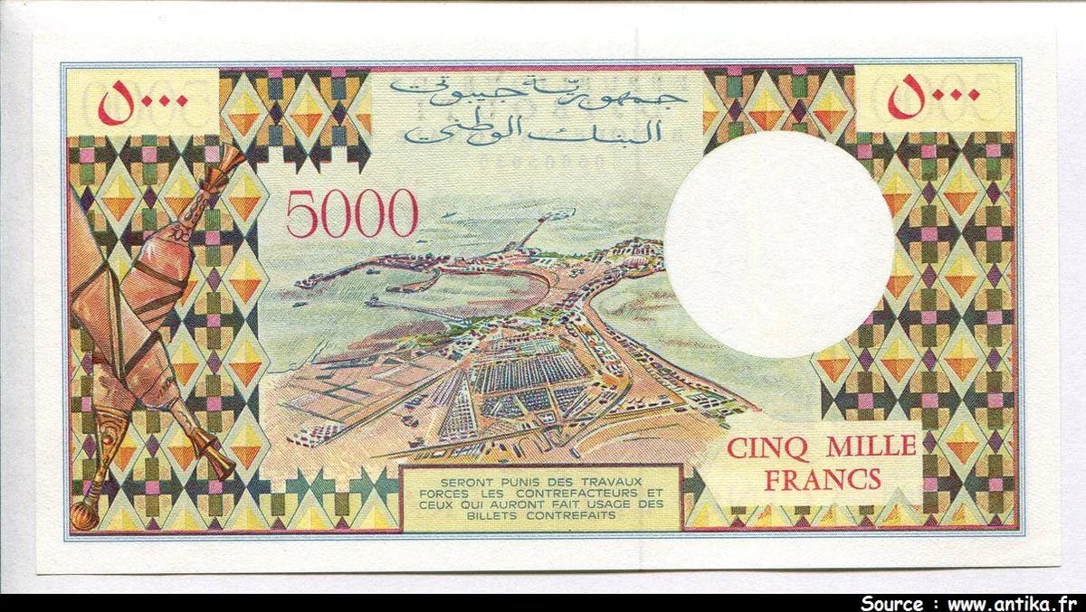 5000 Frs Homme & Arbustes R.003 PROMO