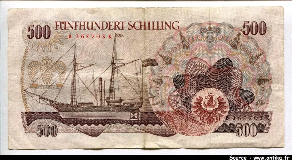 500 Schilling Josef Ressel * *