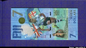 7 Dollars Médaille Or J.O Rugby à 7 NOUVEAUTE