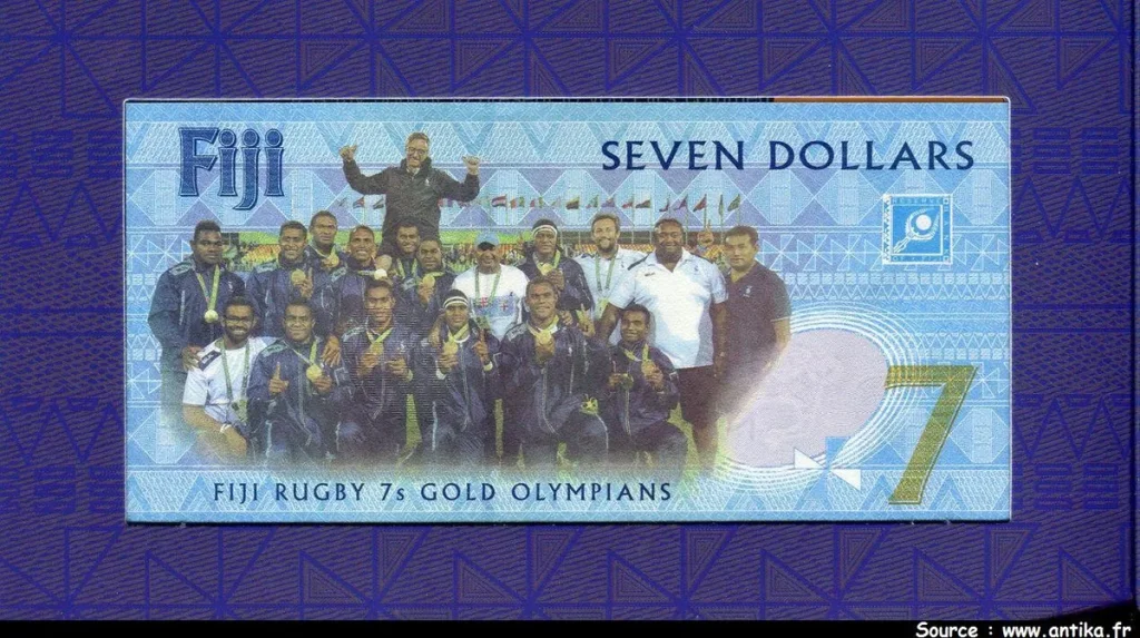 7 Dollars Médaille Or J.O Rugby à 7 NOUVEAUTE