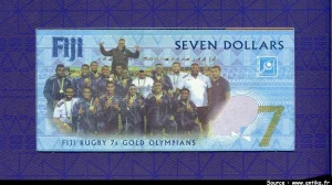 7 Dollars Médaille Or J.O Rugby à 7 NOUVEAUTE