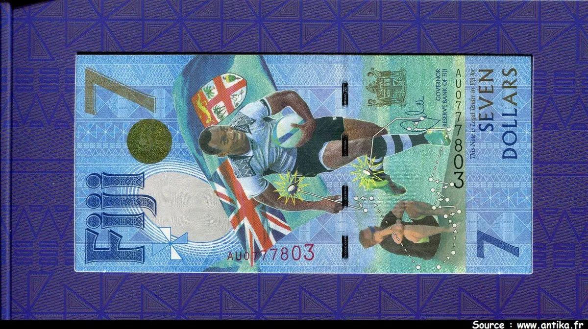 7 Dollars Médaille Or J.O Rugby à 7 NOUVEAUTE