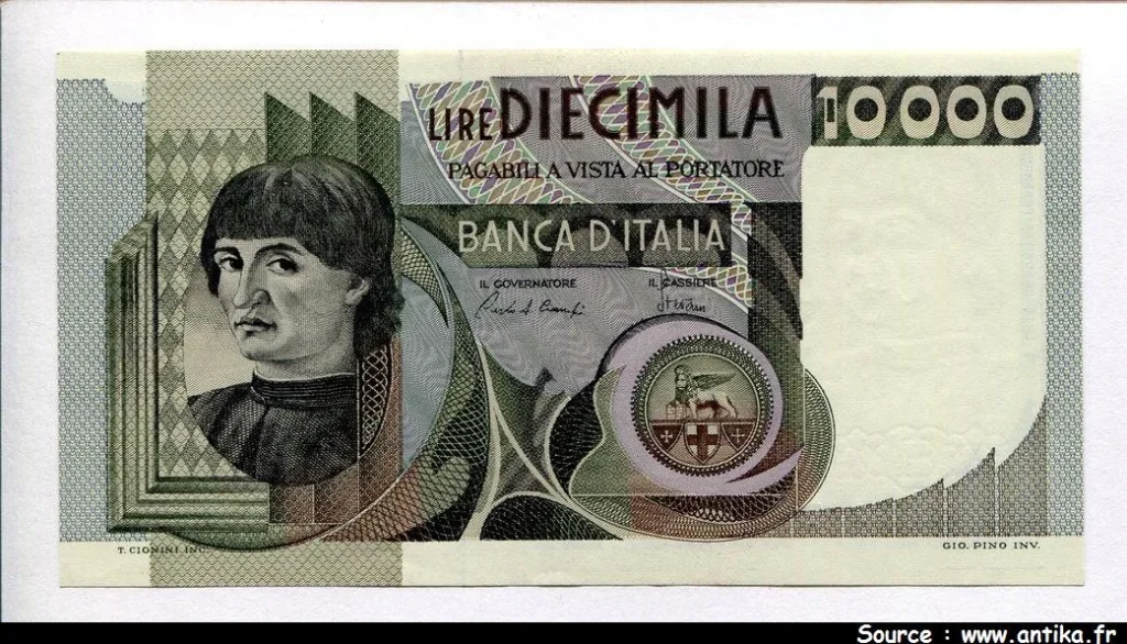 10000 Lire Homme