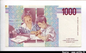 1000 Lire M.Montessori * * *