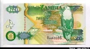 20 Kwacha Aigle * * * *