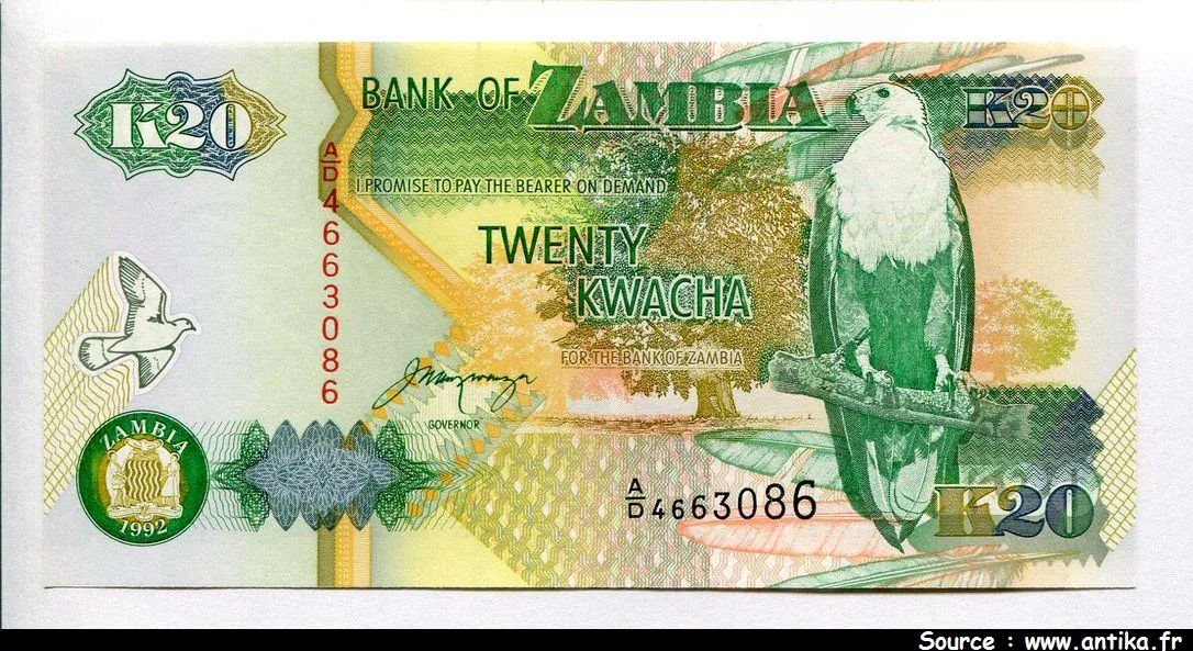 20 Kwacha Aigle * * * *