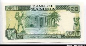 20 Kwacha Président K.Kaunda & Aigle