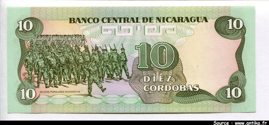 10 Cordobas Commandant Carlos Fonseca Amador