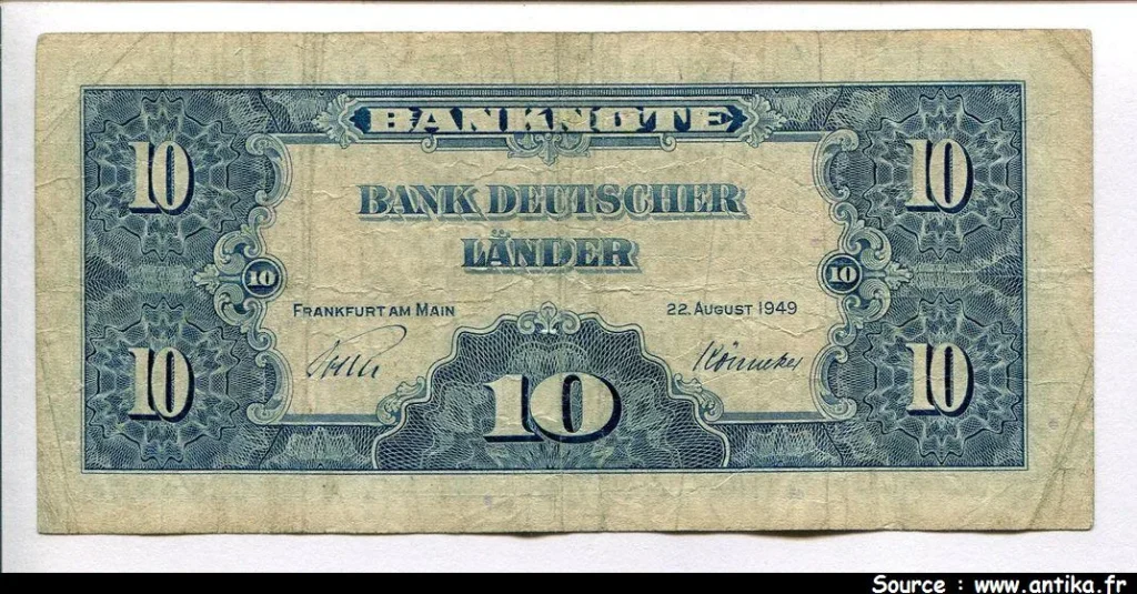 10 Deutsche Mark Justice & travail * *