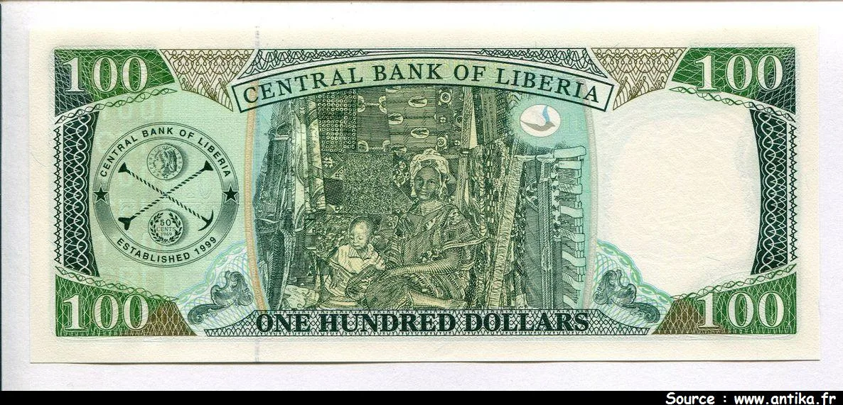 100 Dollars W.R.Tolbert * *