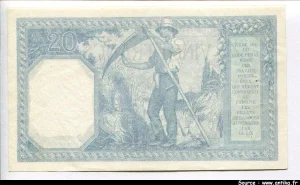 20 FRANCS BAYARD - Type1916
