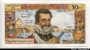 50 NF HENRI IV - Type 1959