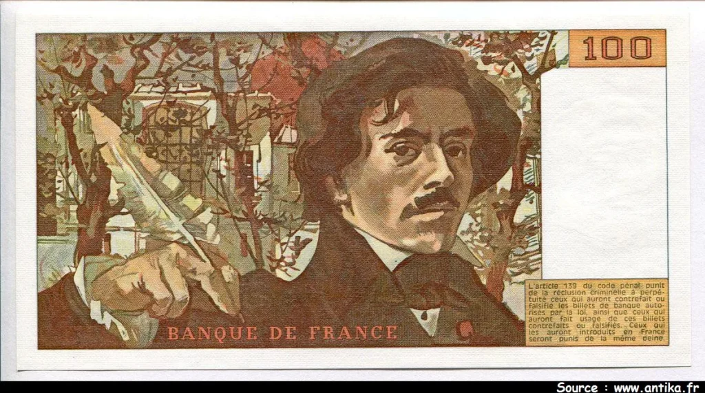 100 FRANCS DELACROIX - Type 1978 modifié