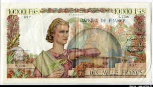 10 000 FRANCS GENIE Français- Type 1945