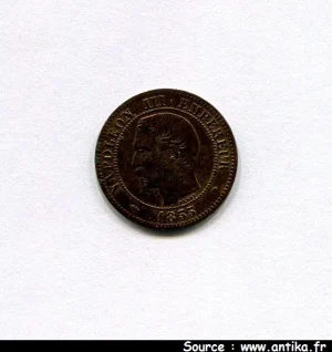 2 CENTIMES NAP III T.N