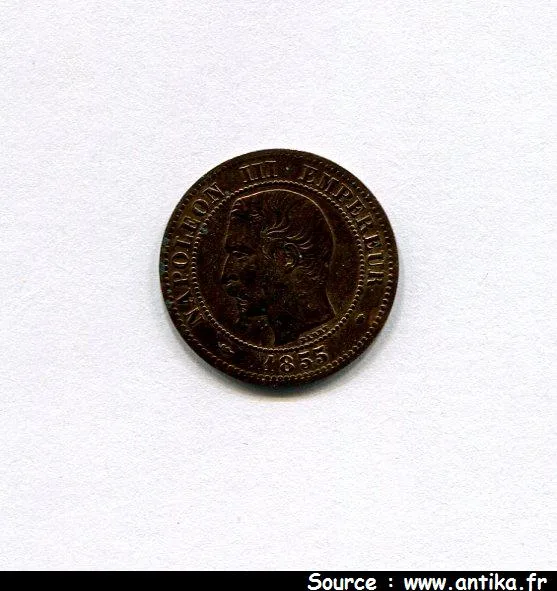 2 CENTIMES NAP III T.N